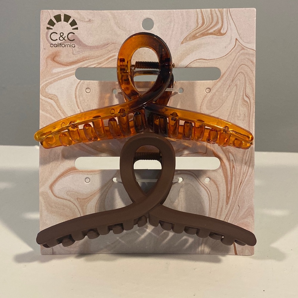 2/$20 C & C California Hair Clip Set